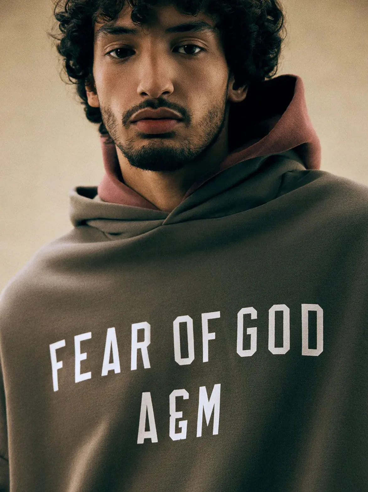 MultiPurposePockets ESSENTIALS HEAVY FLEECE HOODIE - MILITARY