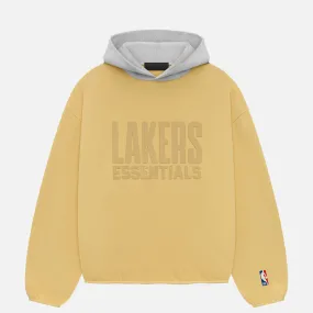 Flash Core Clear Mind ESSENTIALS LAKERS HOODIE - LIGHT TUSCAN