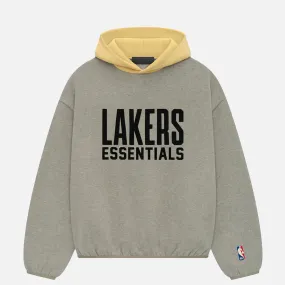 FadeResistantDye ESSENTIALS LAKERS HOODIE - WARM HEATHER