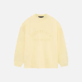 Mesh Glow ESSENTIALS LONGSLEEVE T-SHIRT - GARDEN YELLOW