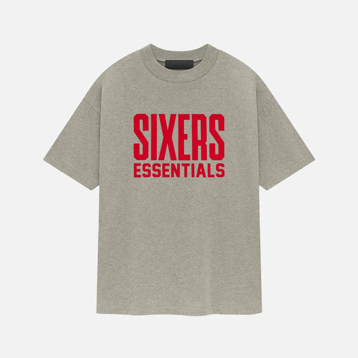 ESSENTIALS SIXERS TEE - WARM HEATHER Seamless transition
