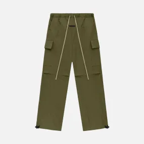 ESSENTIALS TEXTURED NYLON FIELD PANT - MILITARY Fast Fit Country Core