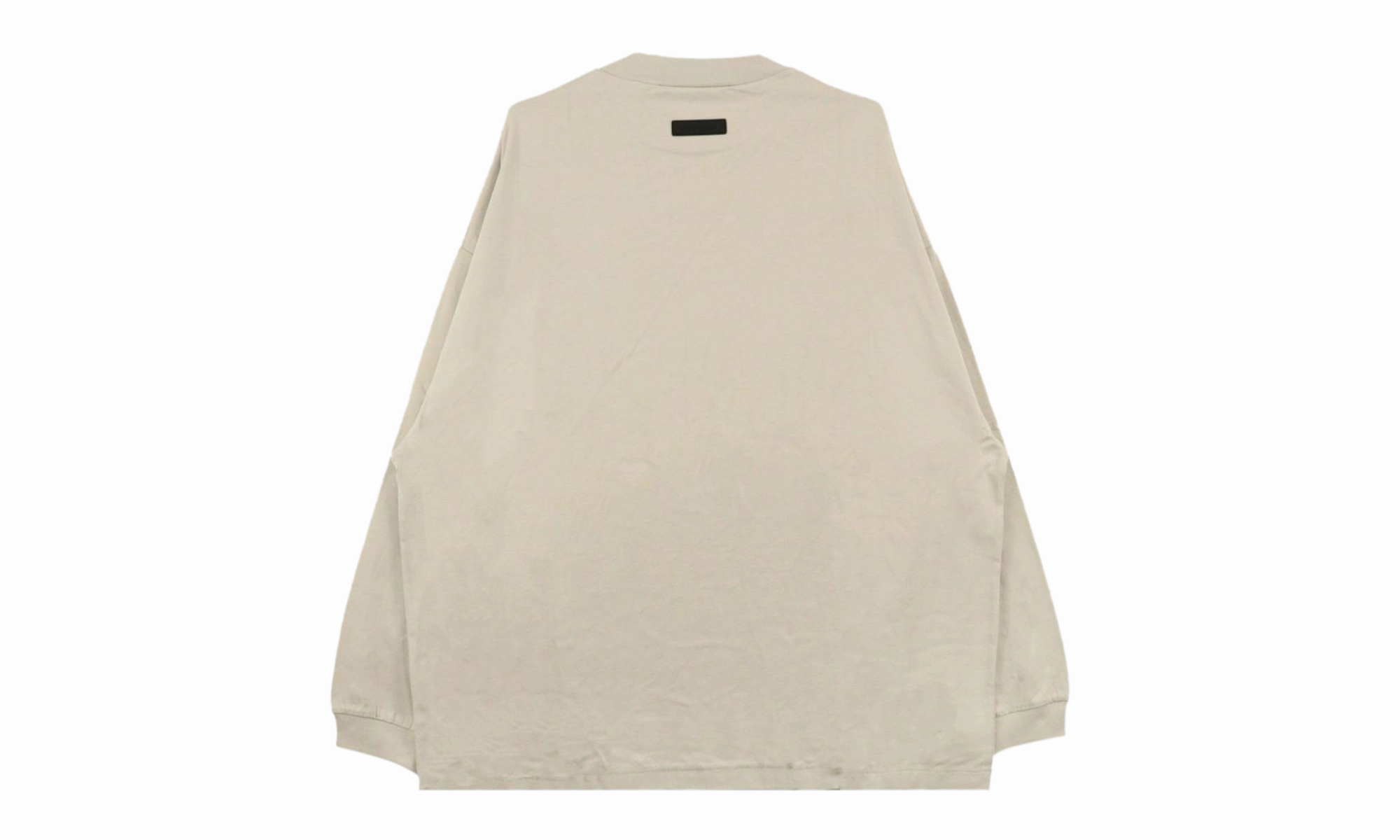ESSENTIALS CORE L/S TEE "SILVER CLOUD" Organic Cotton QuickReleaseClosures