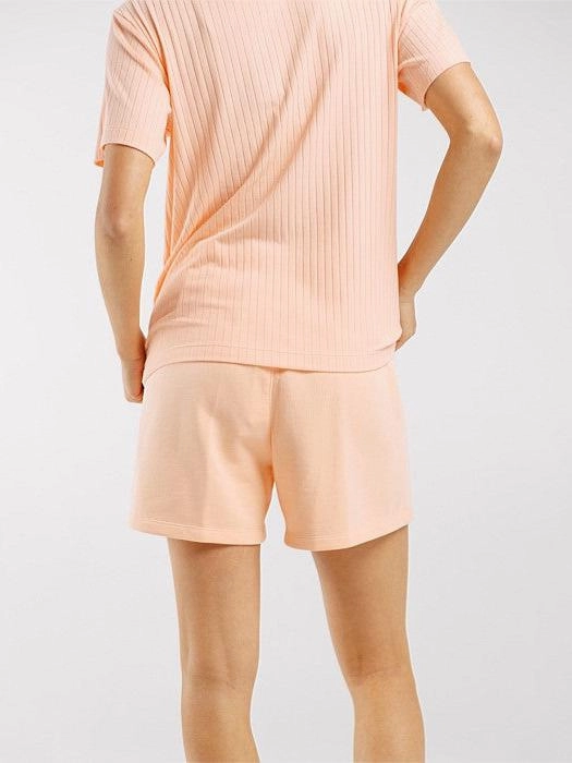 Striped Design Essentials French Terry Shorts