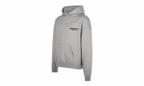 Essentials Hoodie "DARK HEATHER OATMEAL SS22"