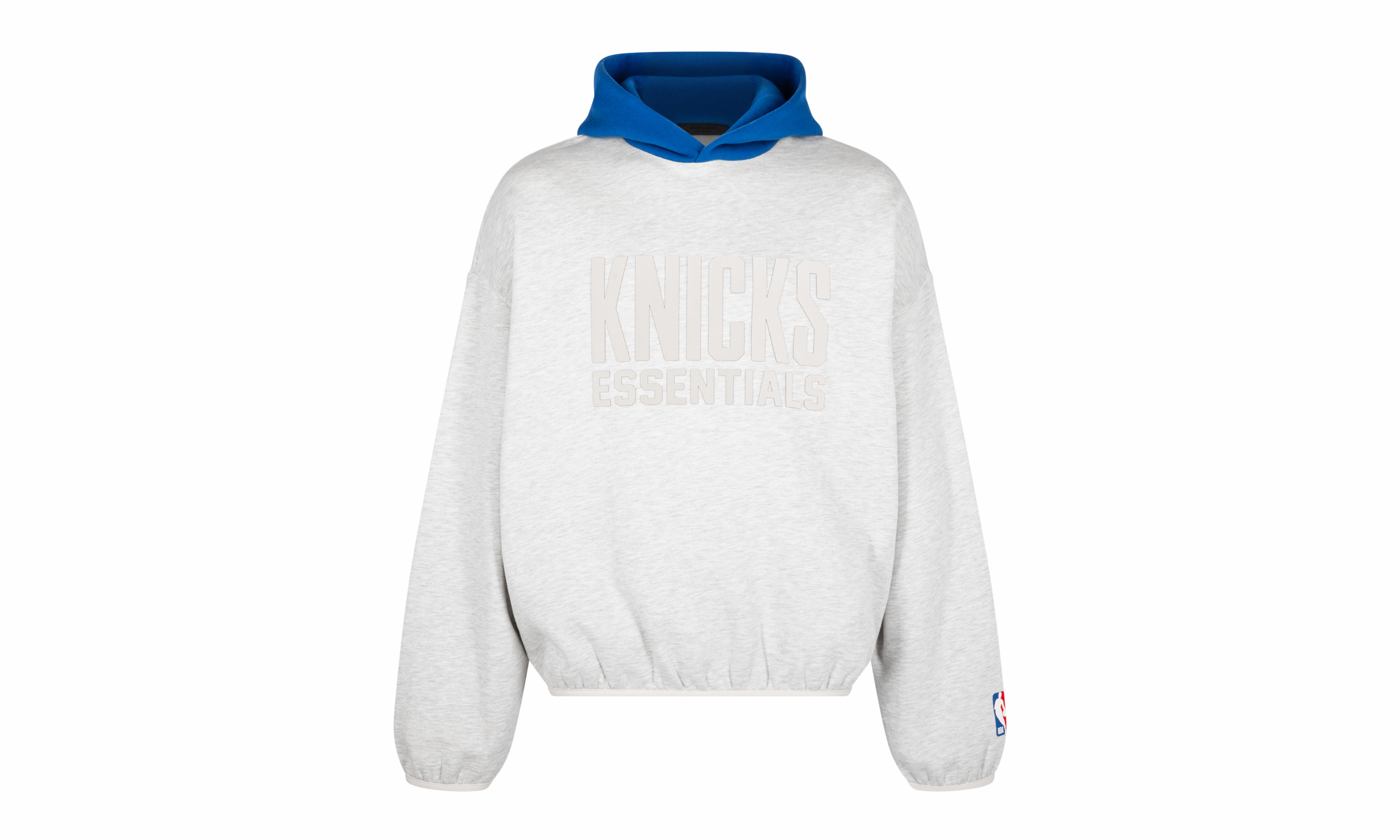 Art Glow Free Mind ESSENTIALS HOODIE "Knicks - LIGHT HEATHER / BLUE"