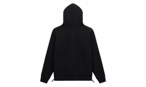 Etched Monogram Hoodie "Black"