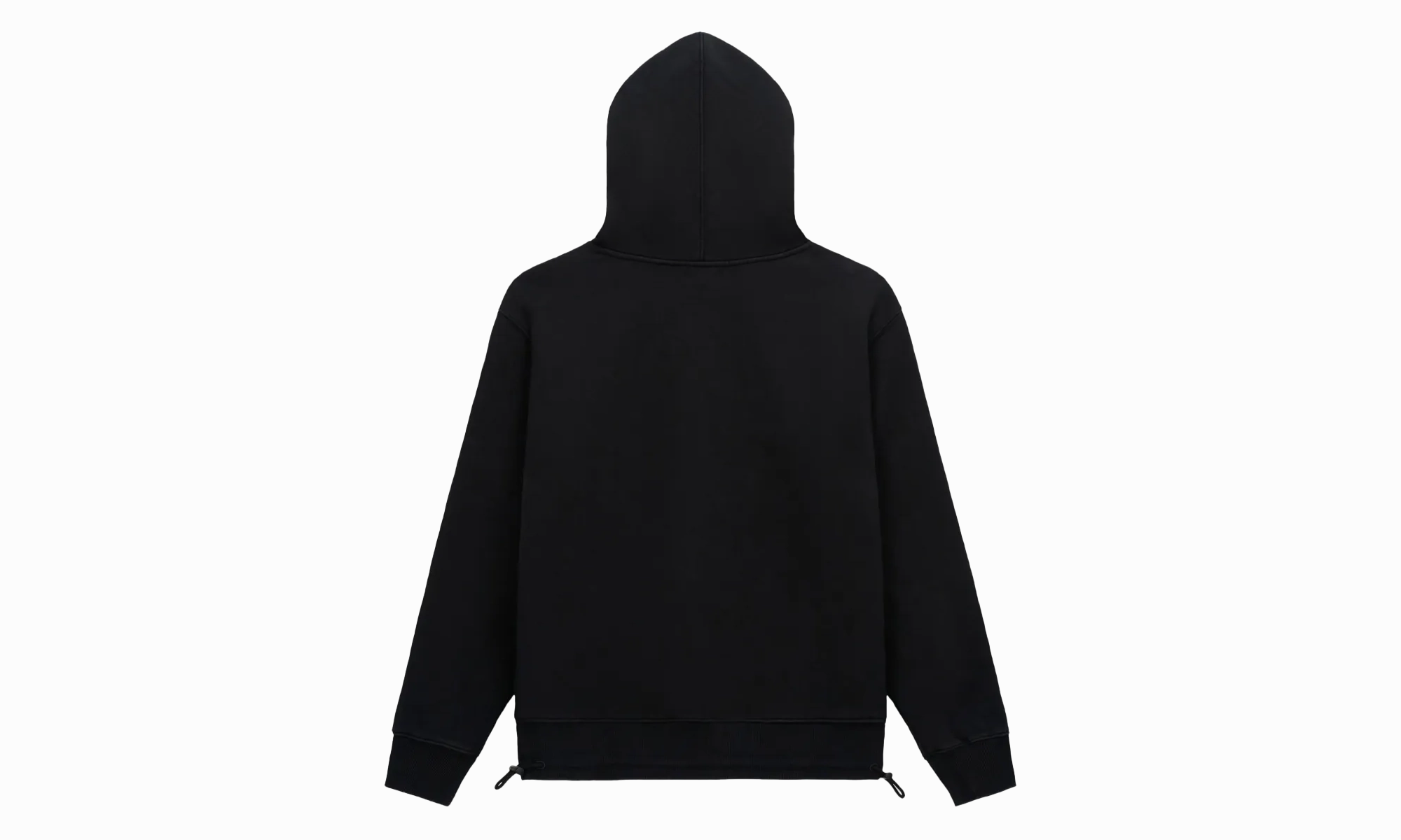 Etched Monogram Hoodie "Black"