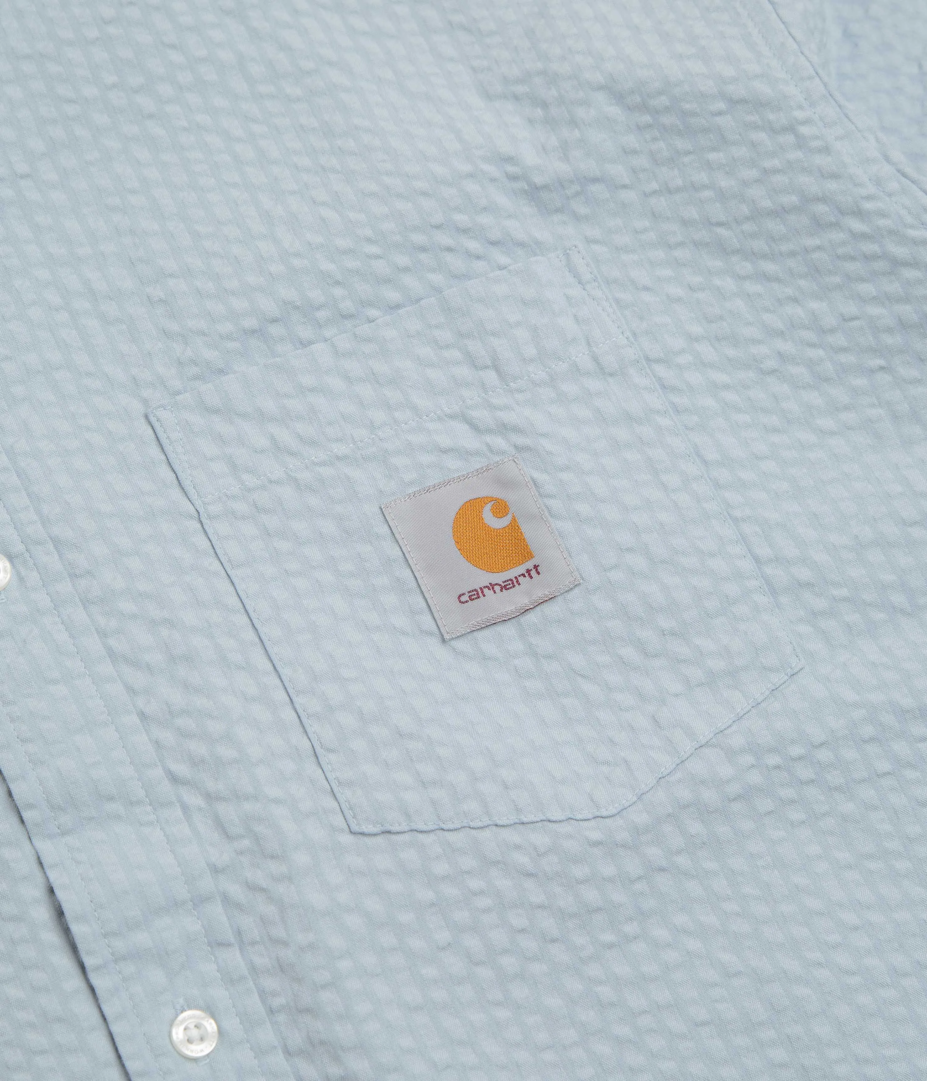 Plus size option Effortless Style Carhartt Toland Shirt - Toland Stripe / Blue Fog