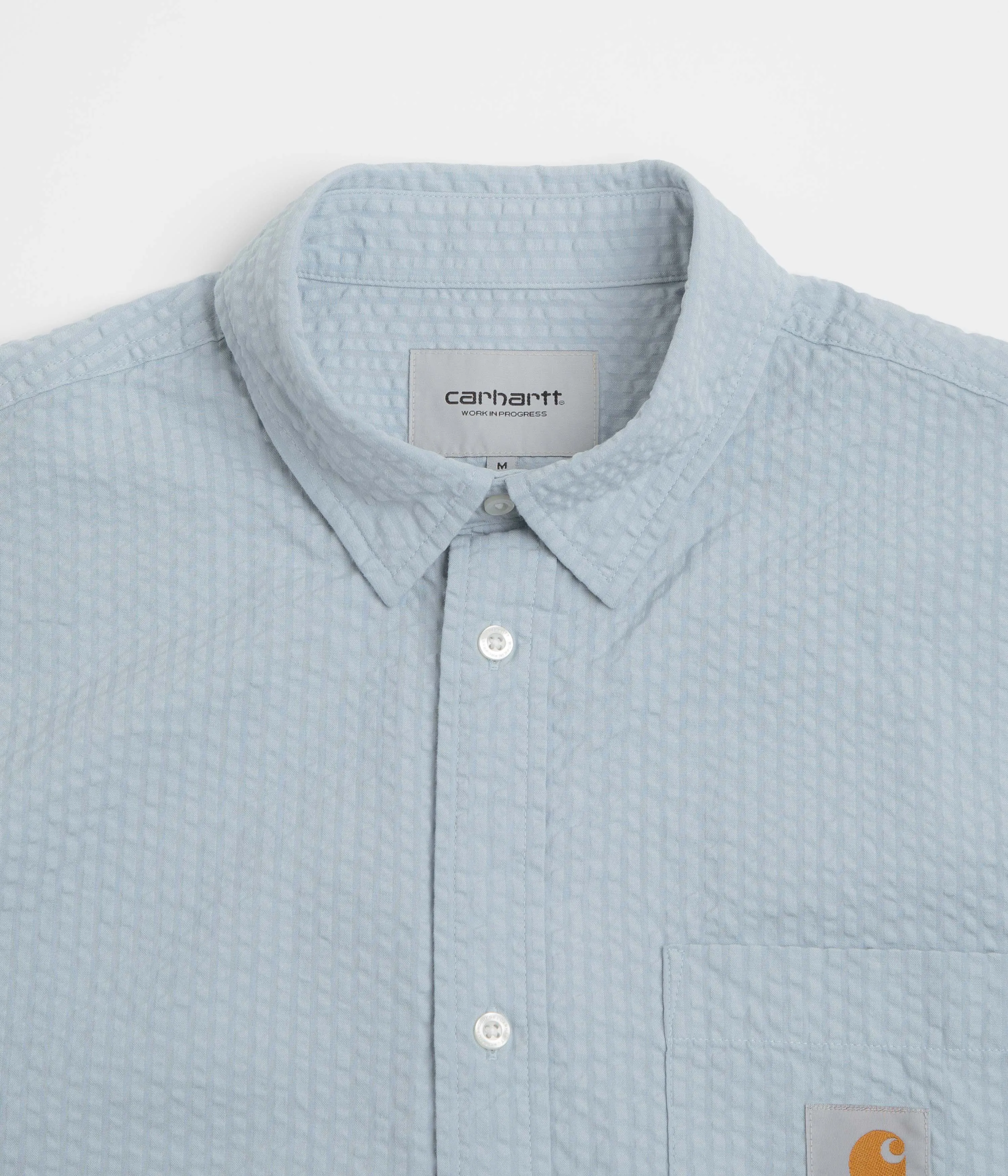 Carhartt Toland Shirt - Toland Stripe / Blue Fog Bold Statement