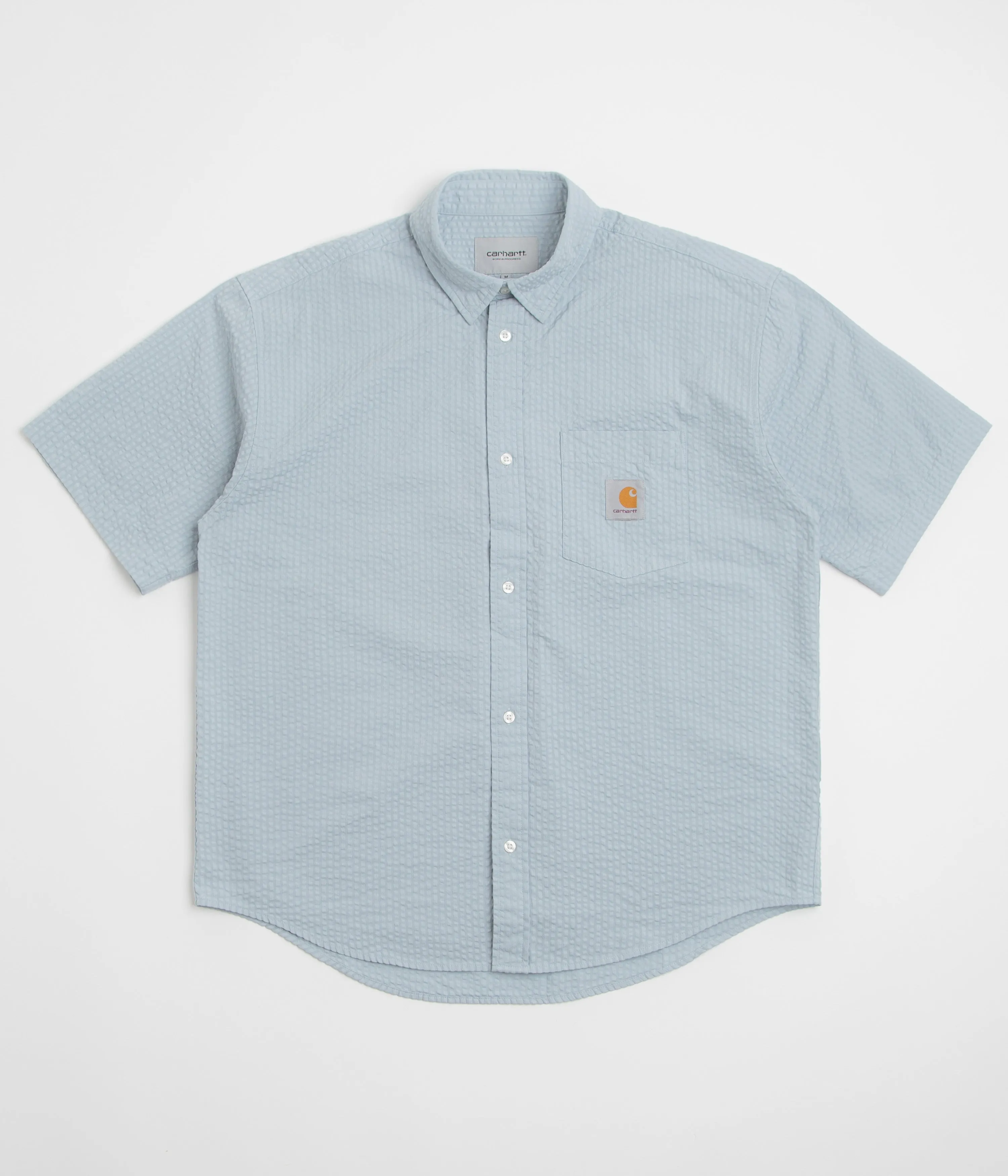 Summer Vibes Personalized Touch Carhartt Toland Shirt - Toland Stripe / Blue Fog