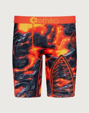 LayeredNeckline Ethika Bomber Molten Boxer Briefs