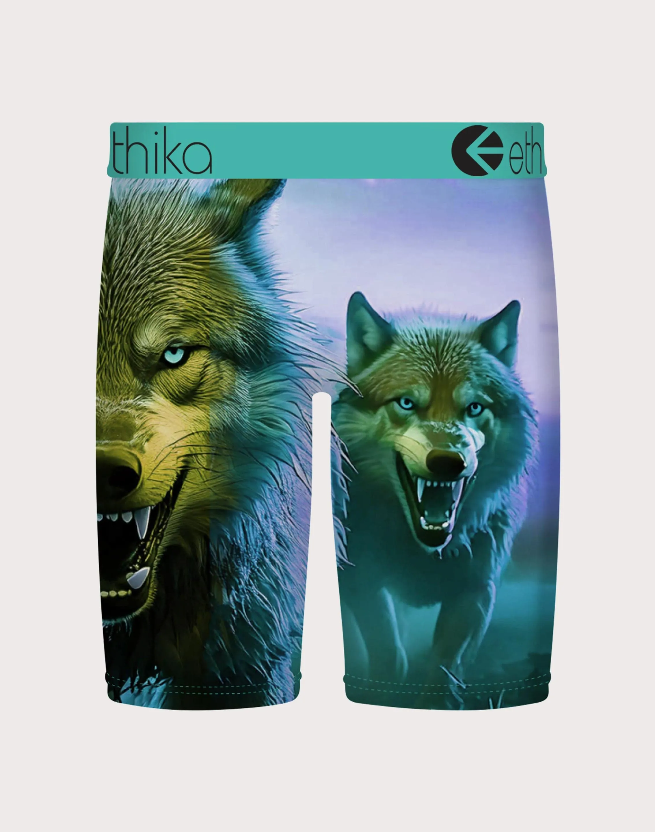 Ethika Sierra Boxer Briefs Calm Wave Stretch Fabric