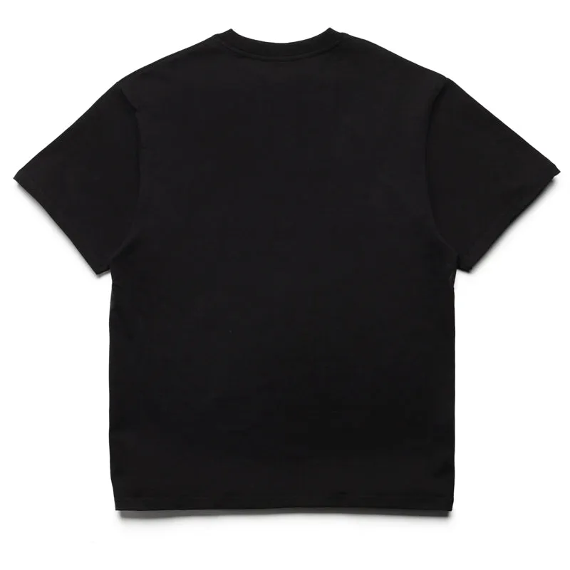 Bootcut Printed motif Billionaire Boys Club Gray Horizon Knit Tee - Black