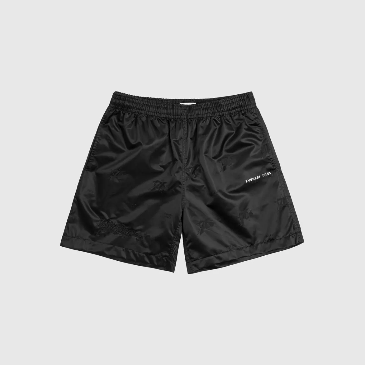 EVEREST ISLES X 76ERS BEACHER SHORTS - BLACK AntiPilling Finish Clean Cut