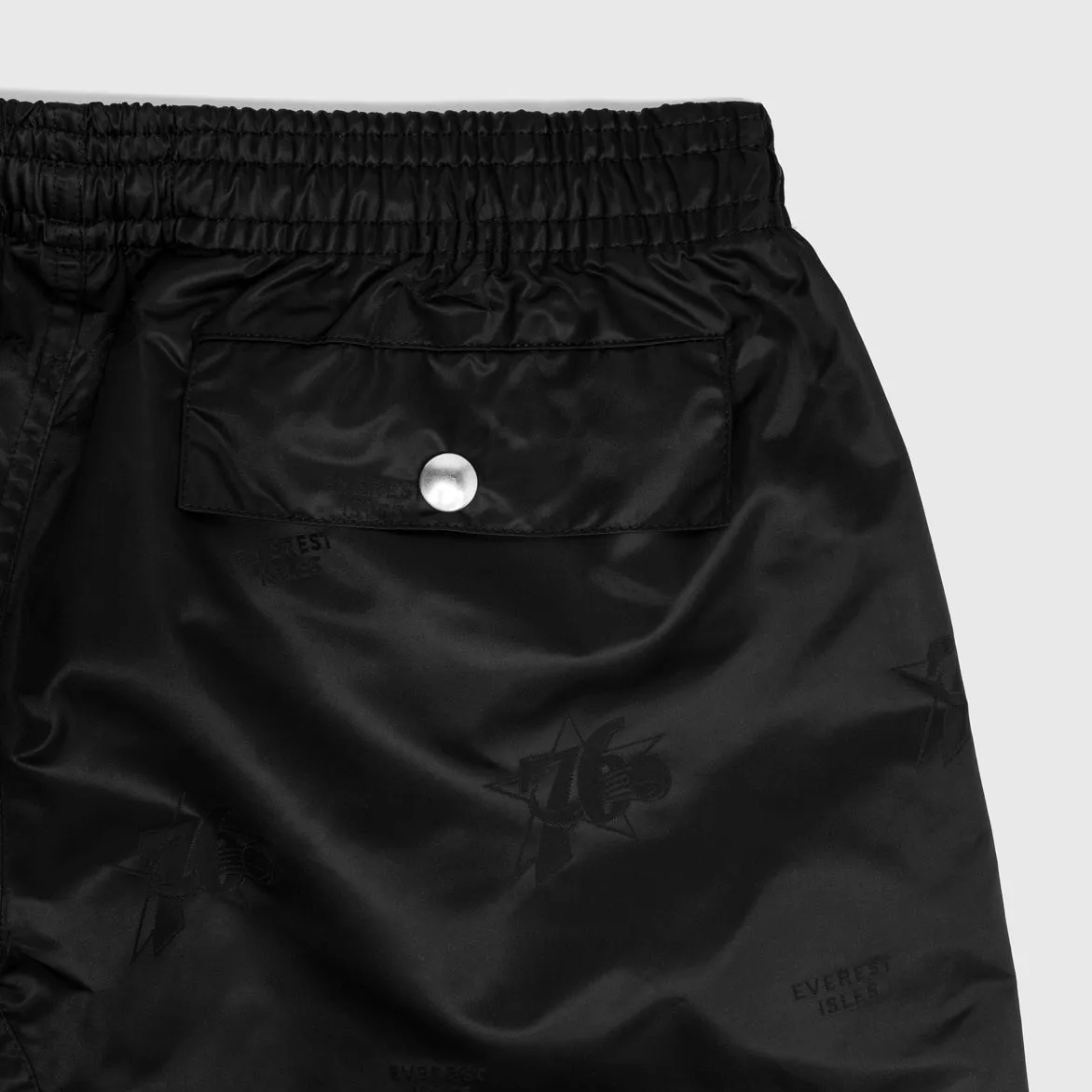 EVEREST ISLES X 76ERS BEACHER SHORTS - BLACK Surf Mood