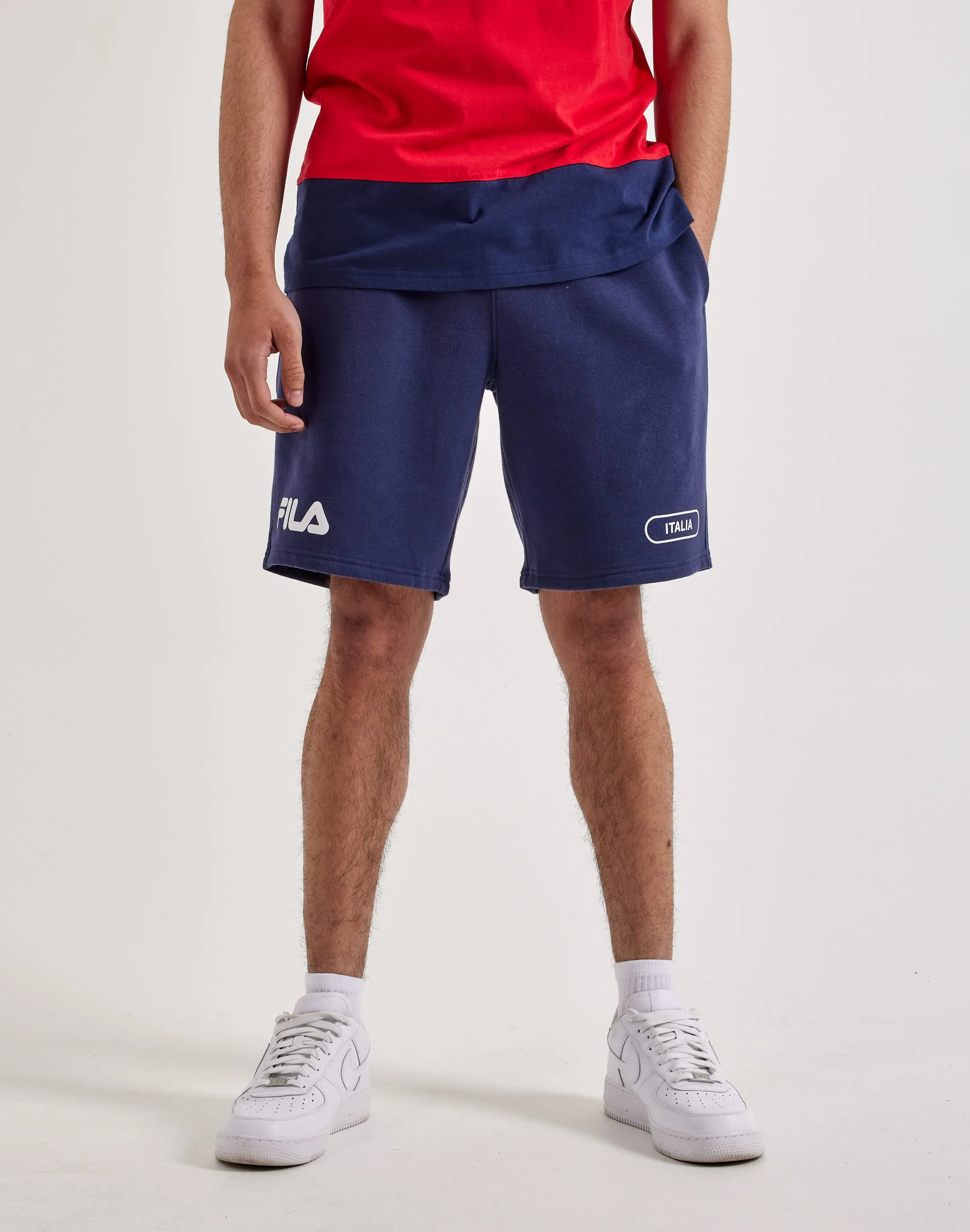 Fila Downtown Fleece Shorts QuickAccess Pockets MultiPanelCut