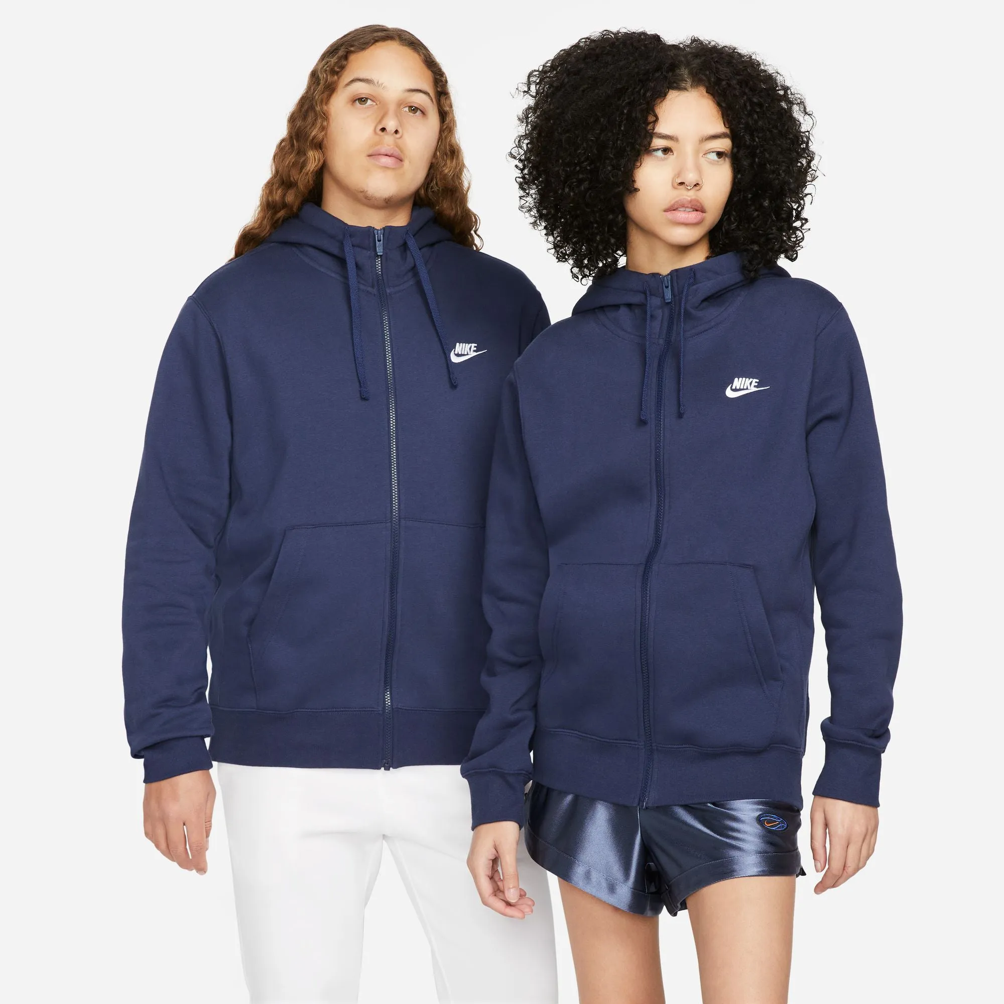 Club Fleece FZ Hoody - Mens Net Fit AdjustableWaist