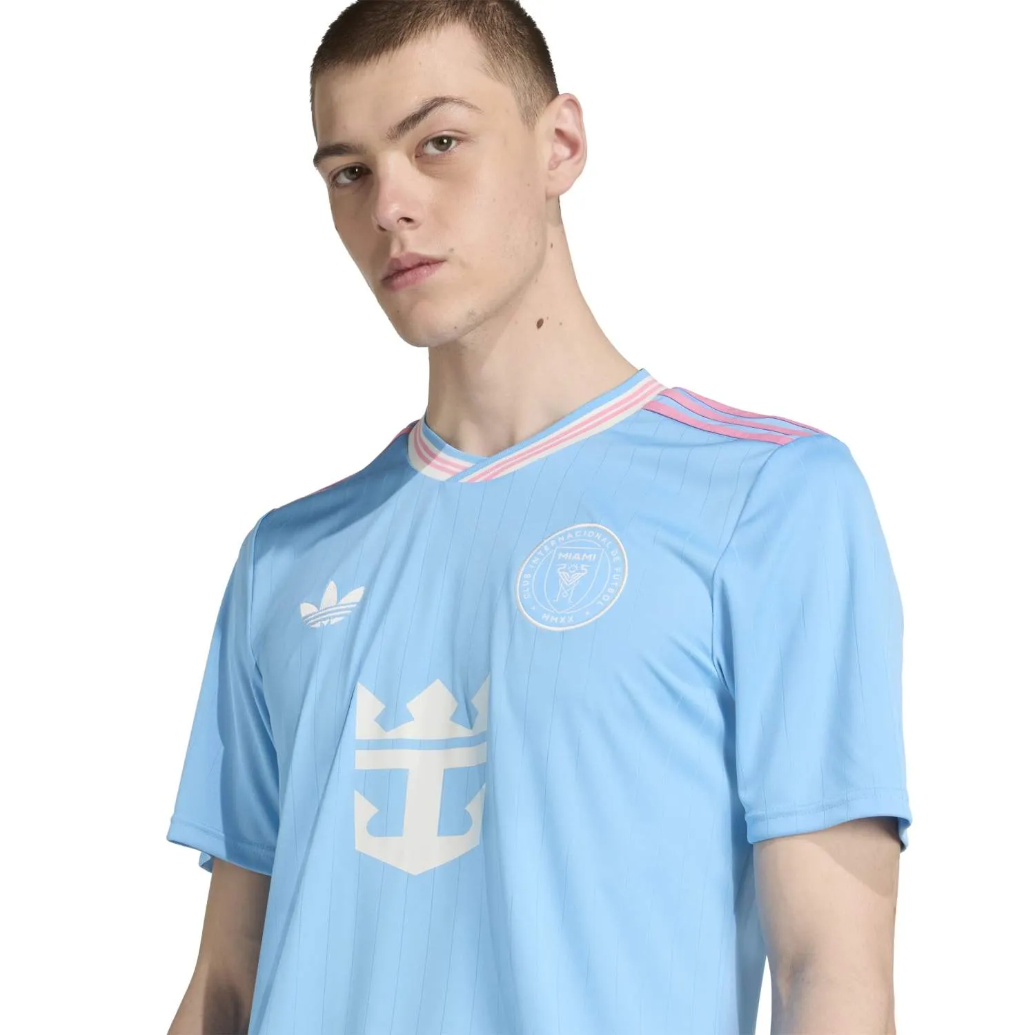 Ventilated Back Panel WrinkleFree Fabric Inter Miami 25/26 Jersey -Mens