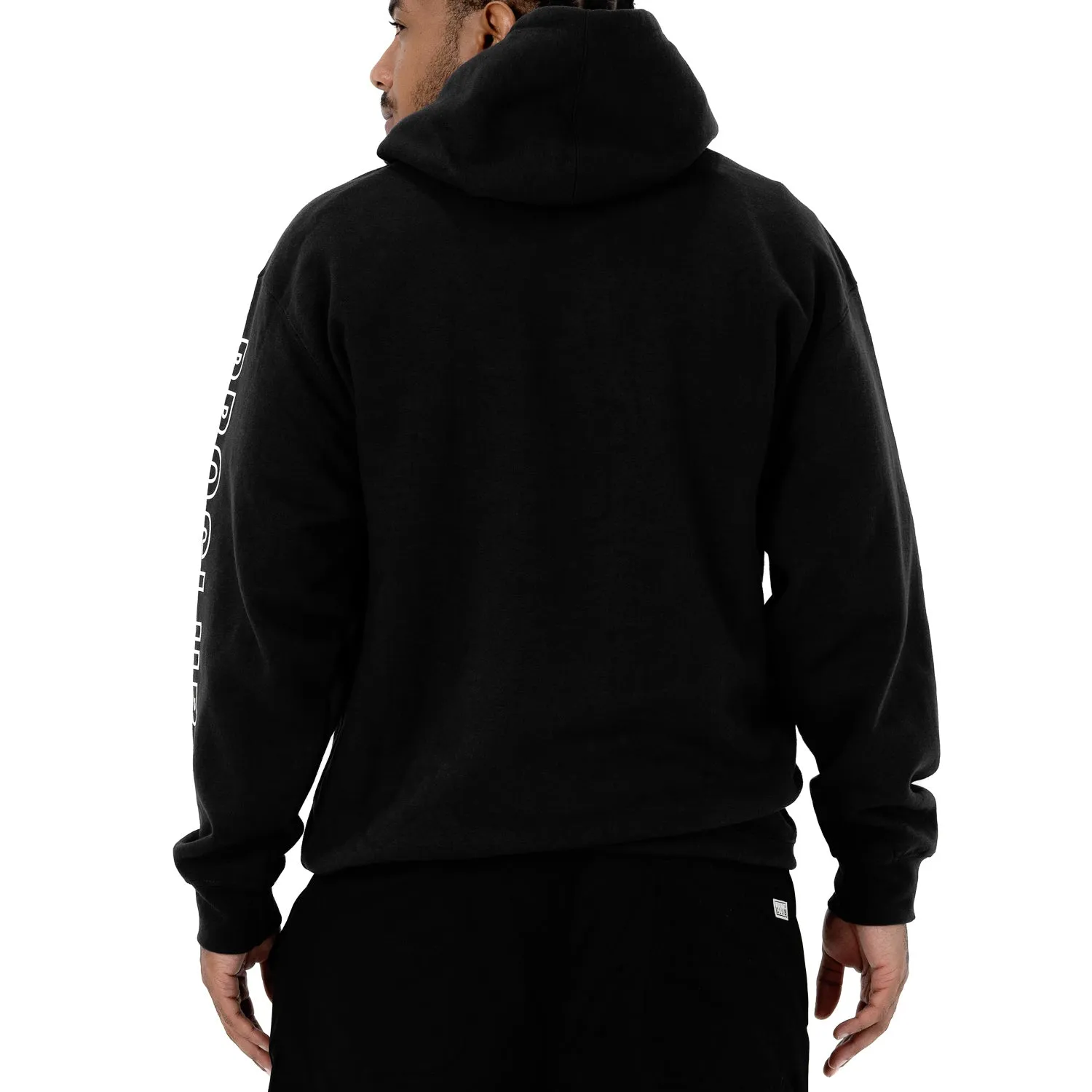Embroidered Box Logo Hoody - Mens Reinforced Edges Training Fit