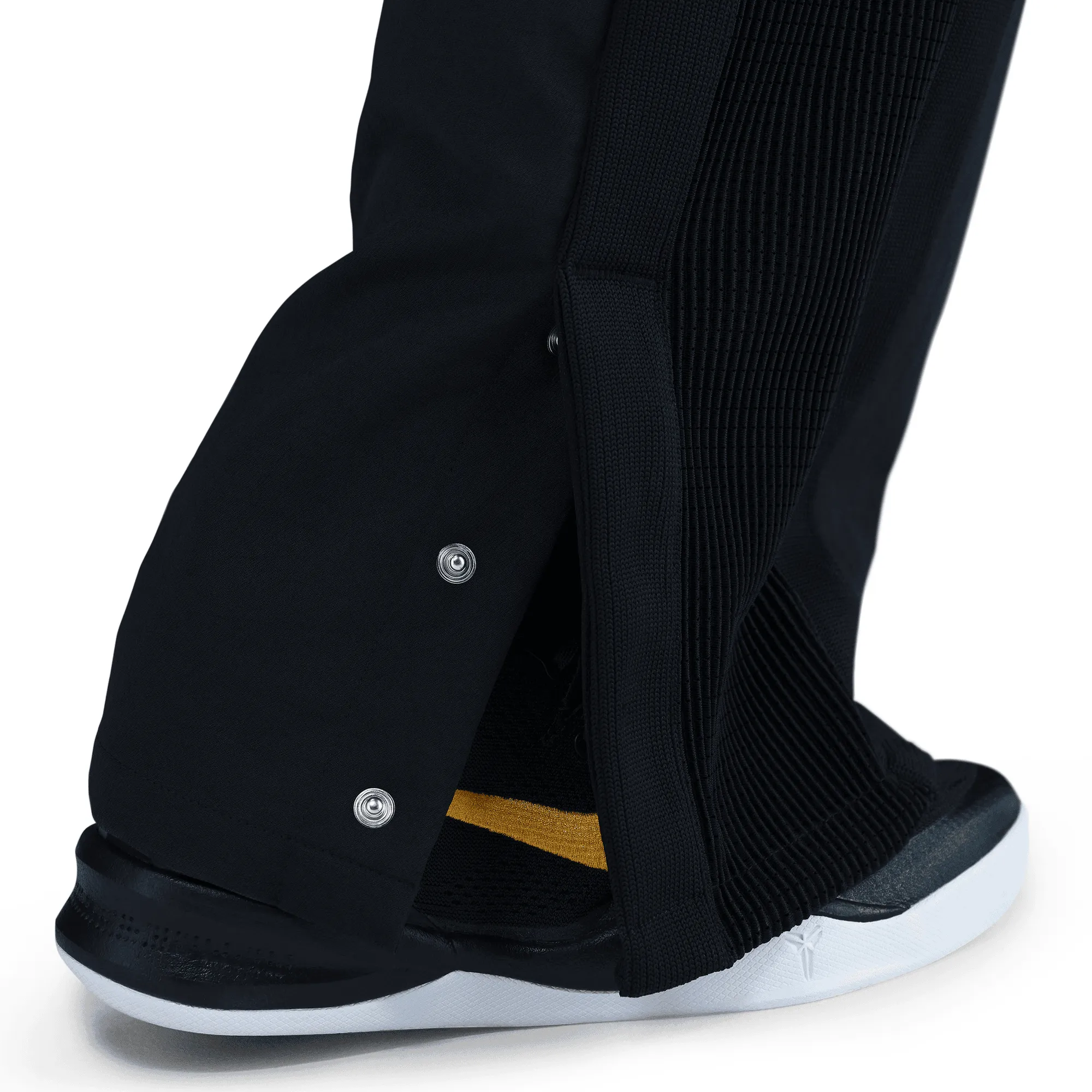 KOBE DETAILS PLEATED PANTS - BLACK QuickDryTech