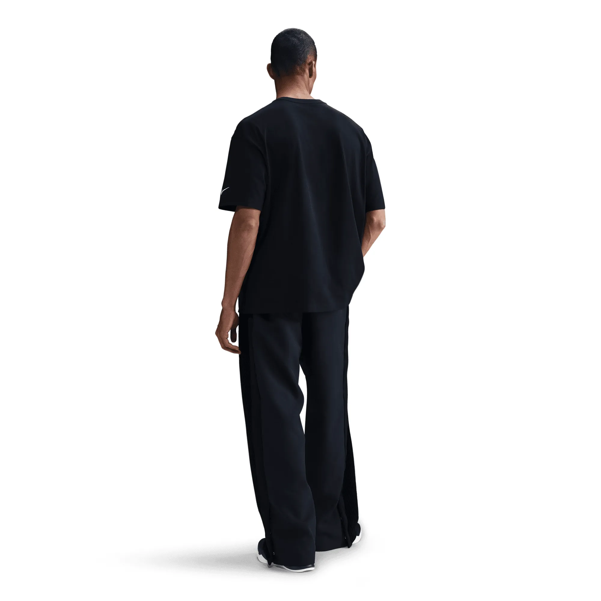 KOBE DETAILS PLEATED PANTS - BLACK SweatAbsorbentLining