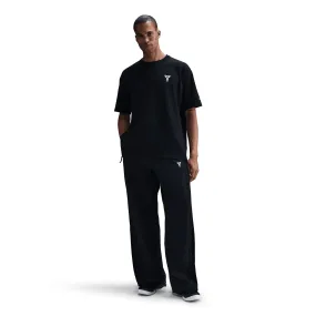 BiasCut Trims KOBE DETAILS PLEATED PANTS - BLACK