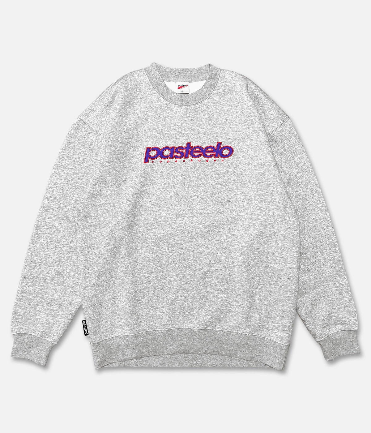 StretchFit slim fit Pasteelo Race Crewneck