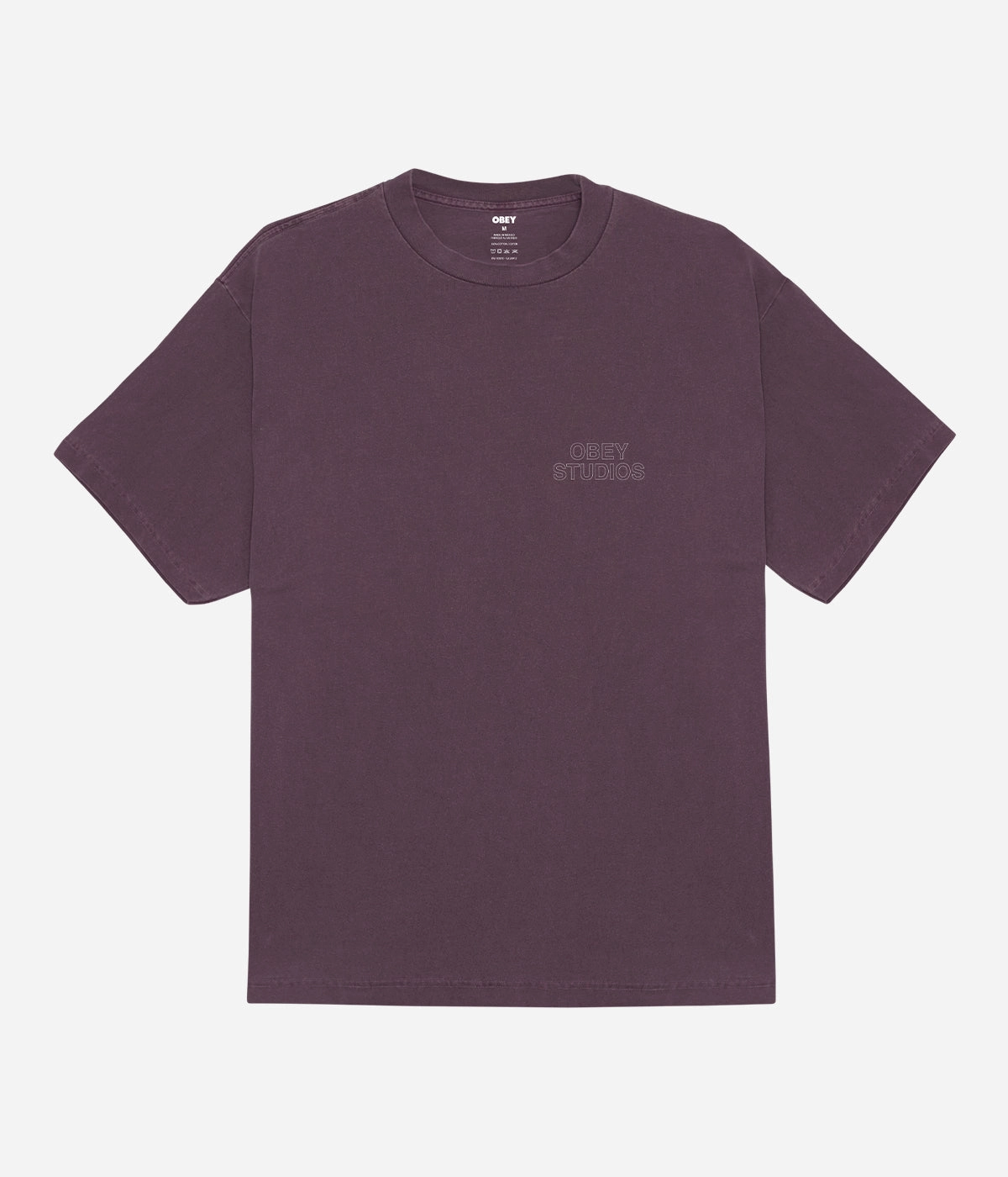 Obey Studios Outline T-Shirt Sustainable Material
