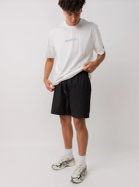 Retreat Shorts in Black Sweat Wicking Technology concert outfit