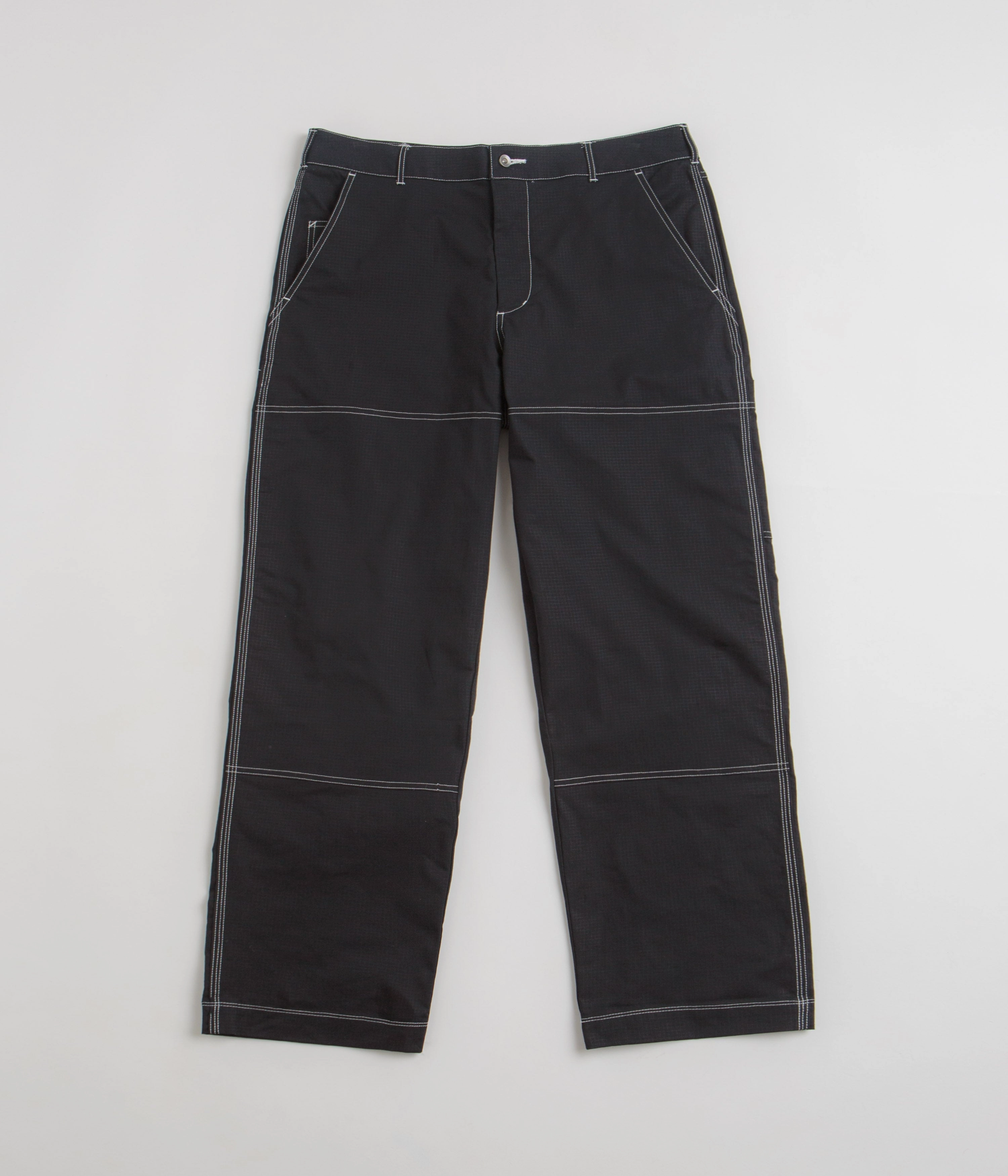 Easy Care Fabric No Fuss Nike SB Double Knee Pants - Black