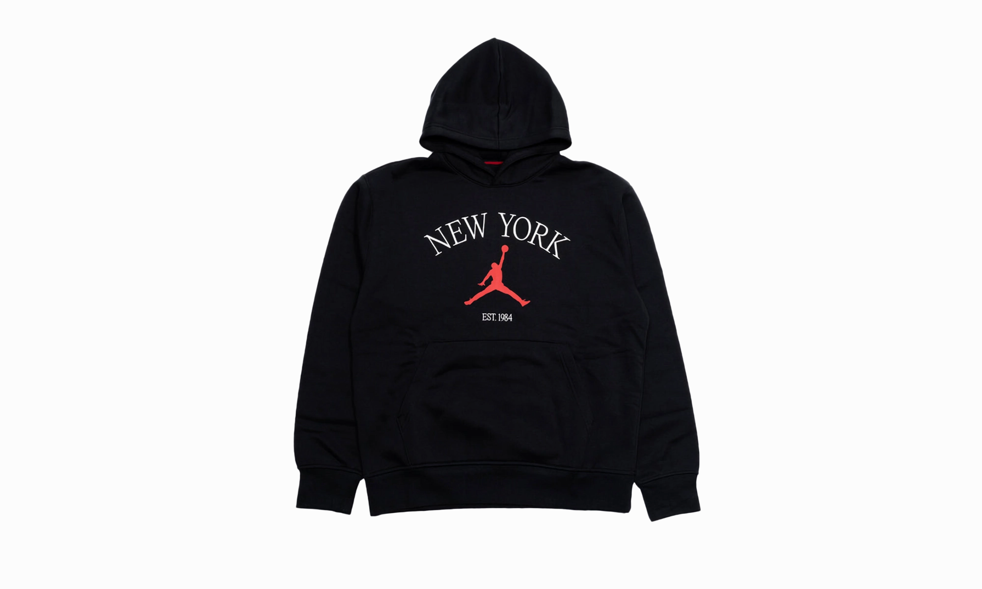 New York City Pullover Hoodie "Black" OdorResistant Fabric