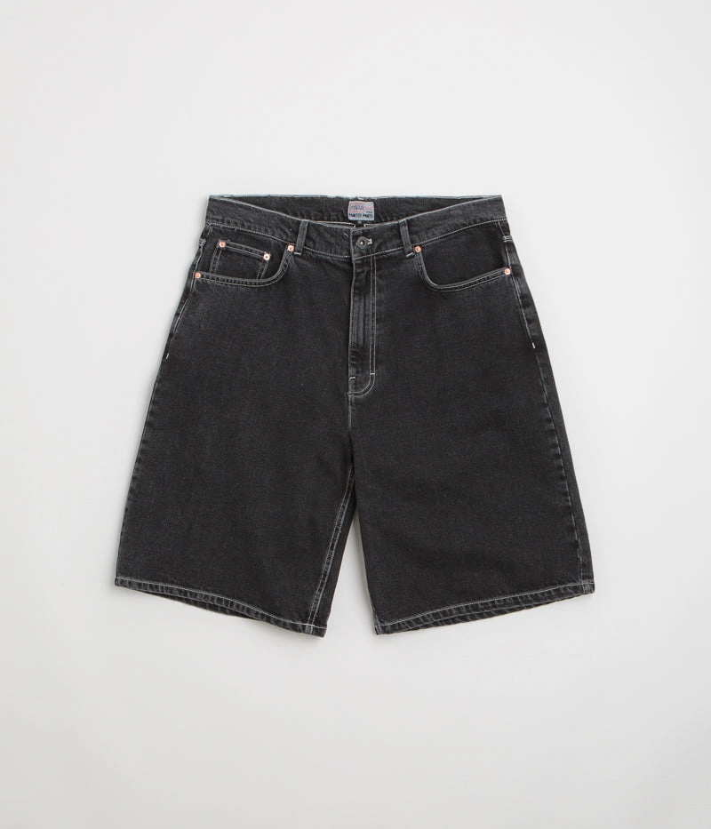 Breathable fabric construction Wrinkle Free Fabric Stan Ray Wide 5 Shorts - Washed Black