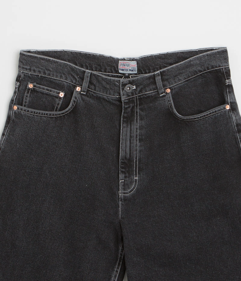 mesh ventilation Stan Ray Wide 5 Shorts - Washed Black