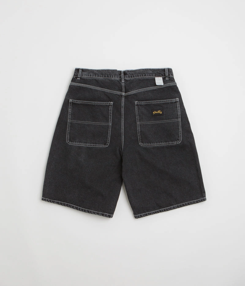 Multi Pocket System Stan Ray Wide 5 Shorts - Washed Black