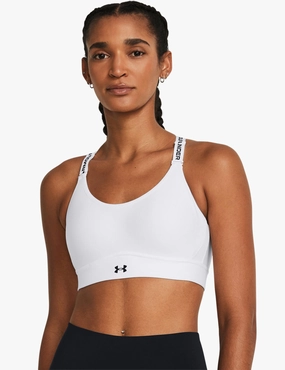 Infinity 2.0 Mid Sports Bra - White/Black Animal Print Seamless Fit