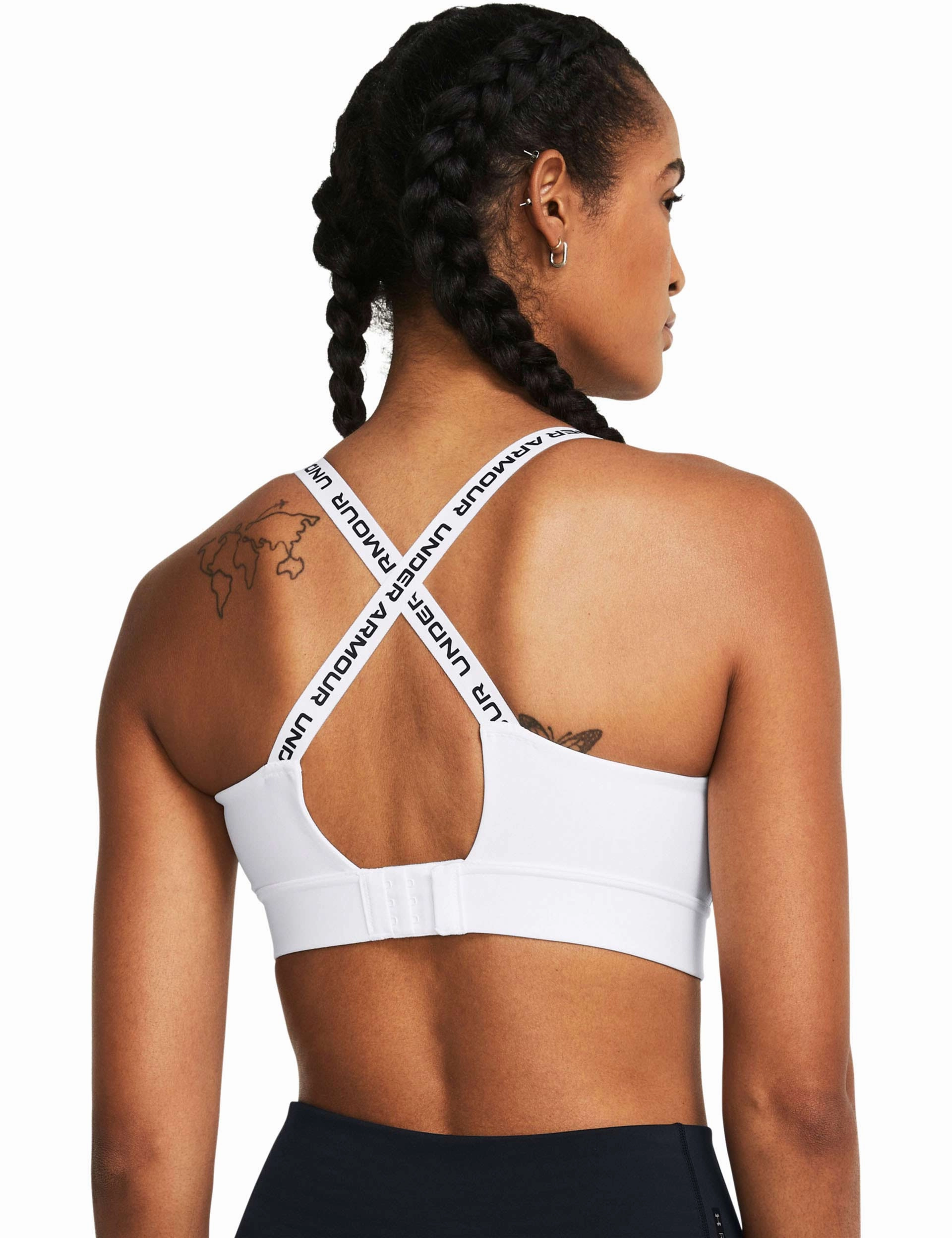 Maternity Infinity 2.0 Mid Sports Bra - White/Black