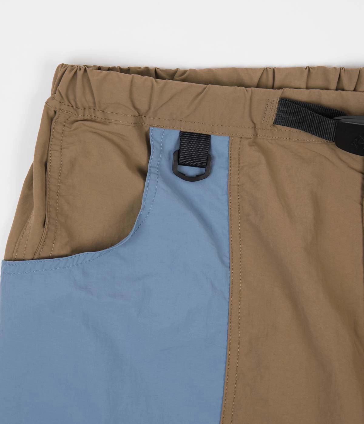 Soft Inner Lining Gramicci Shell Gear Shorts - Tan / Sax