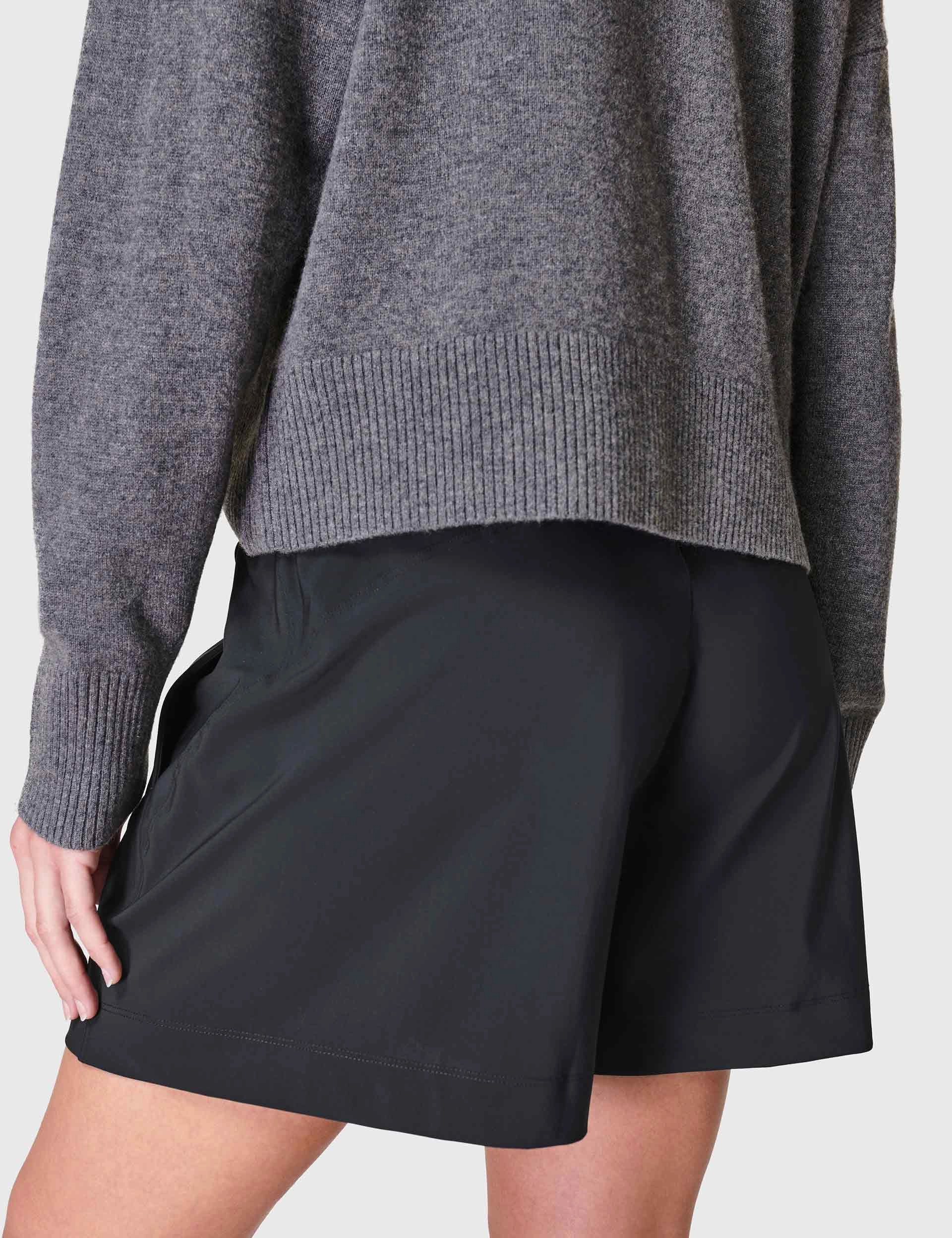 Explorer Shorts - Black Pocket Reinforcement Reinforced Seams