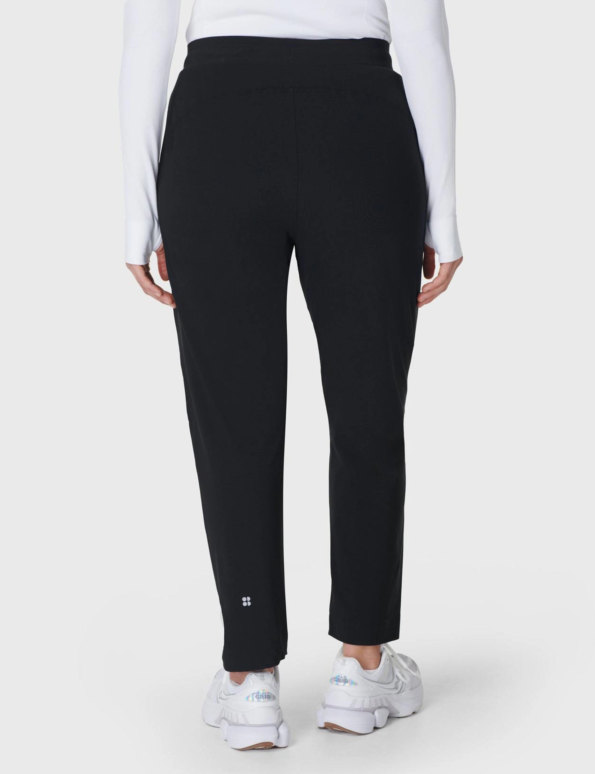 Mesh Panel Breathability Explorer Trousers 25" - Black