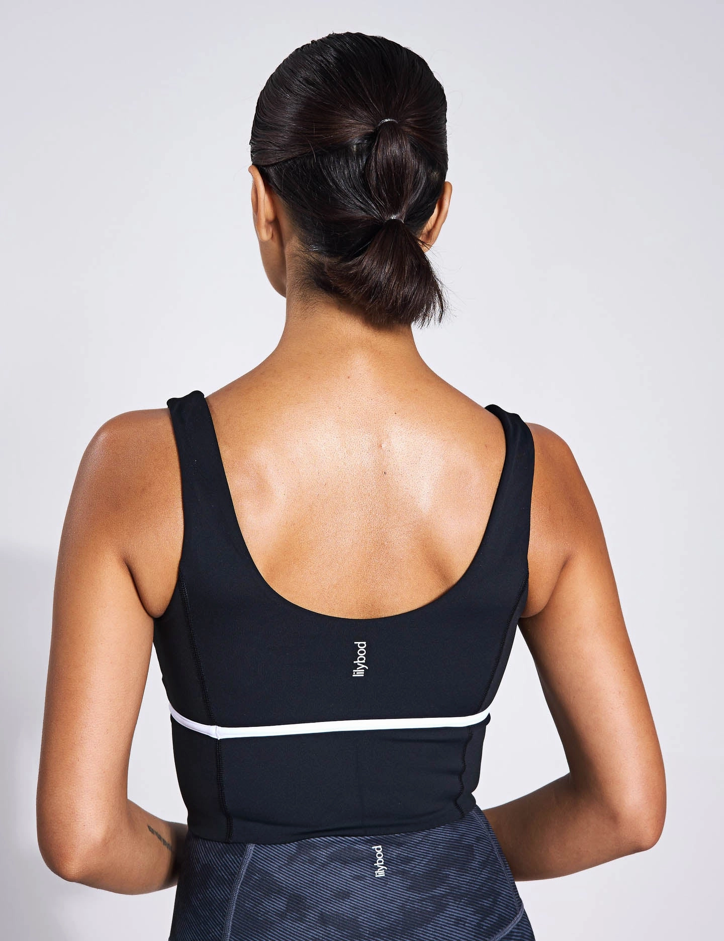Breathable Band Non-Slip Comfort Ava - Tarmac Black/White