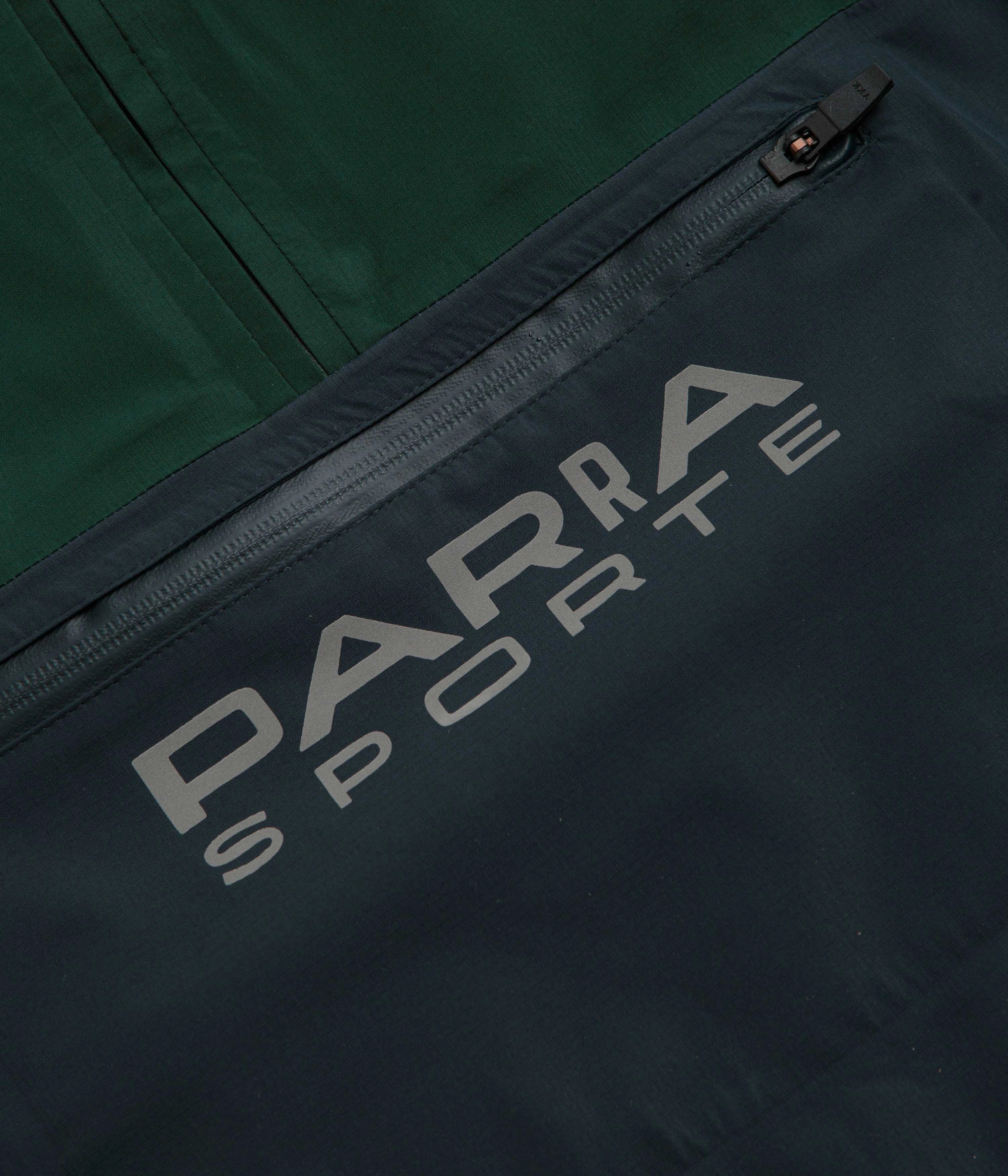 by Parra The Wind Dunes Anorak Jacket - Pine Green Sleek Outerwear