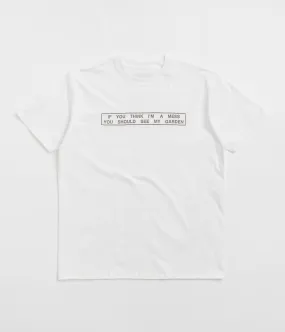 Garden Mess T-Shirt - White pool event Plus Size