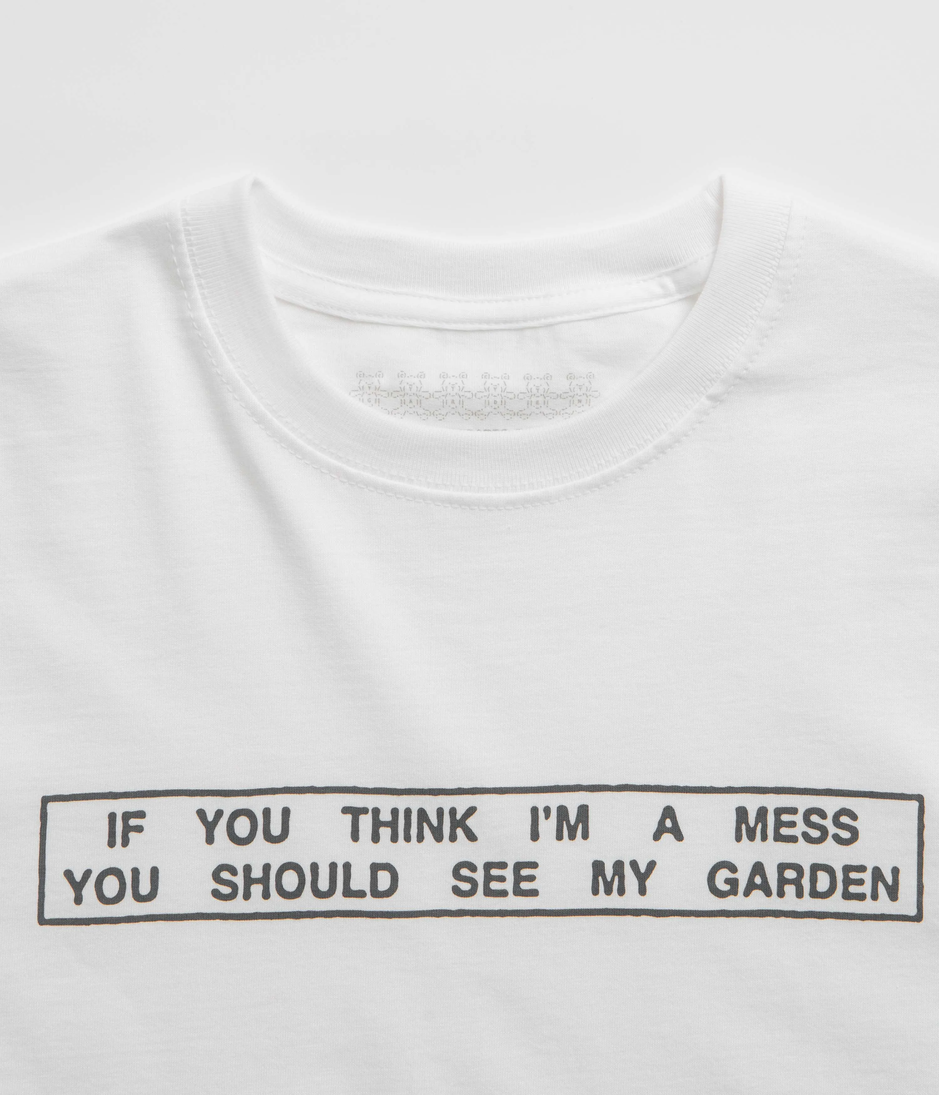 Smart Durable Quality Garden Mess T-Shirt - White