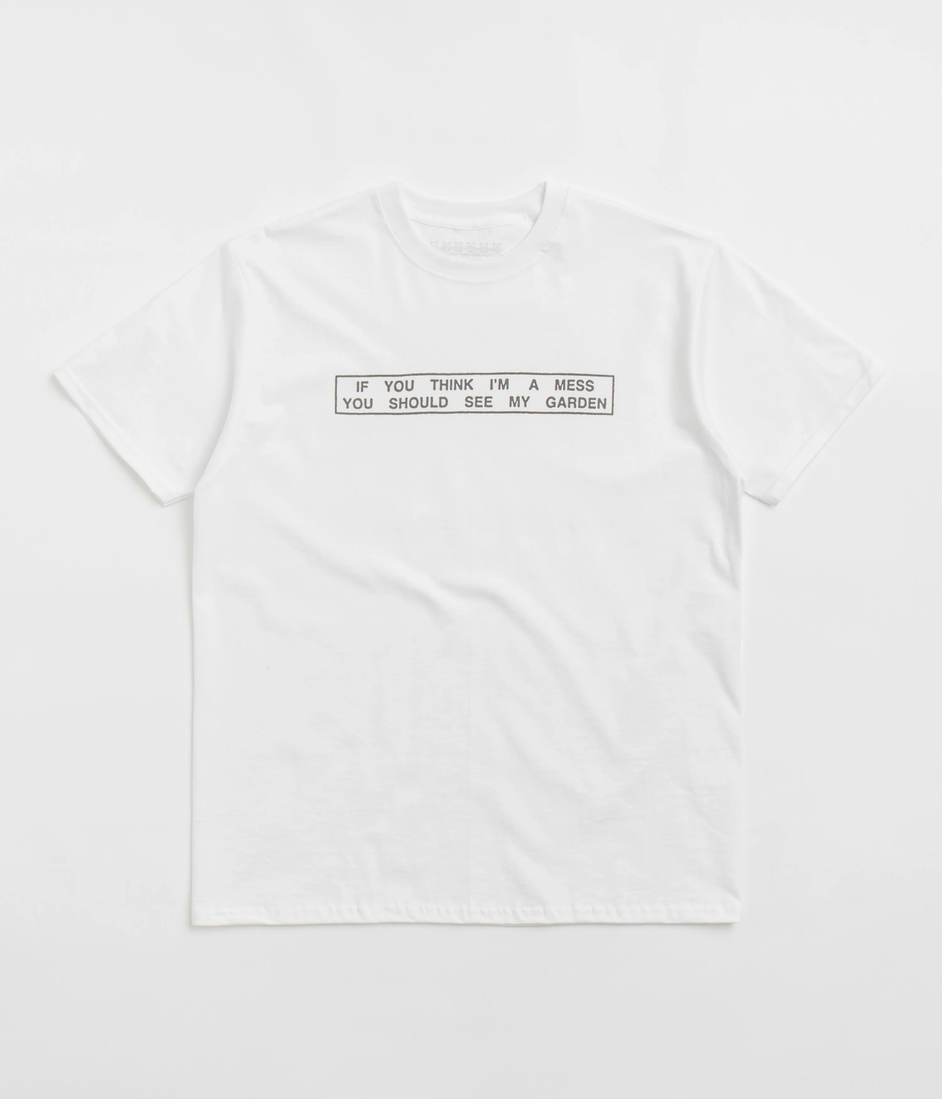 Garden Mess T-Shirt - White squash event