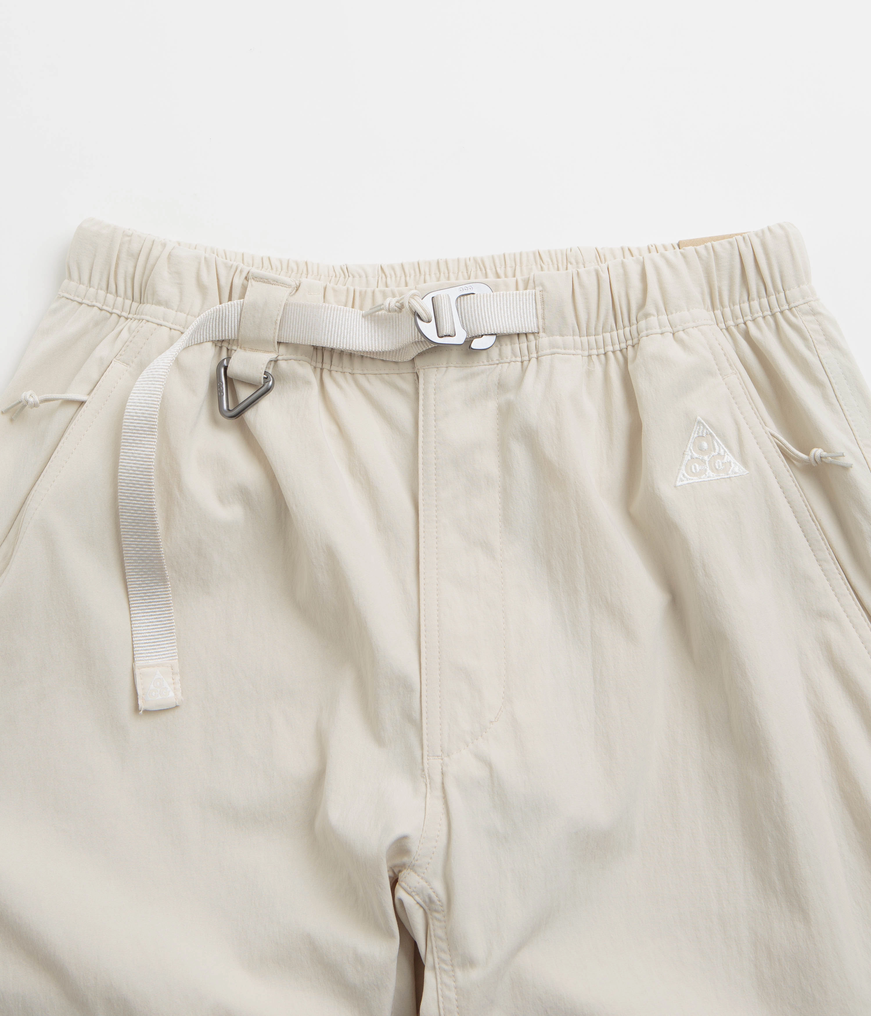 Trendy Waist Comfort Fit Nike ACG Hiking Pants - Light Orewood Brown / Summit White / Summit White