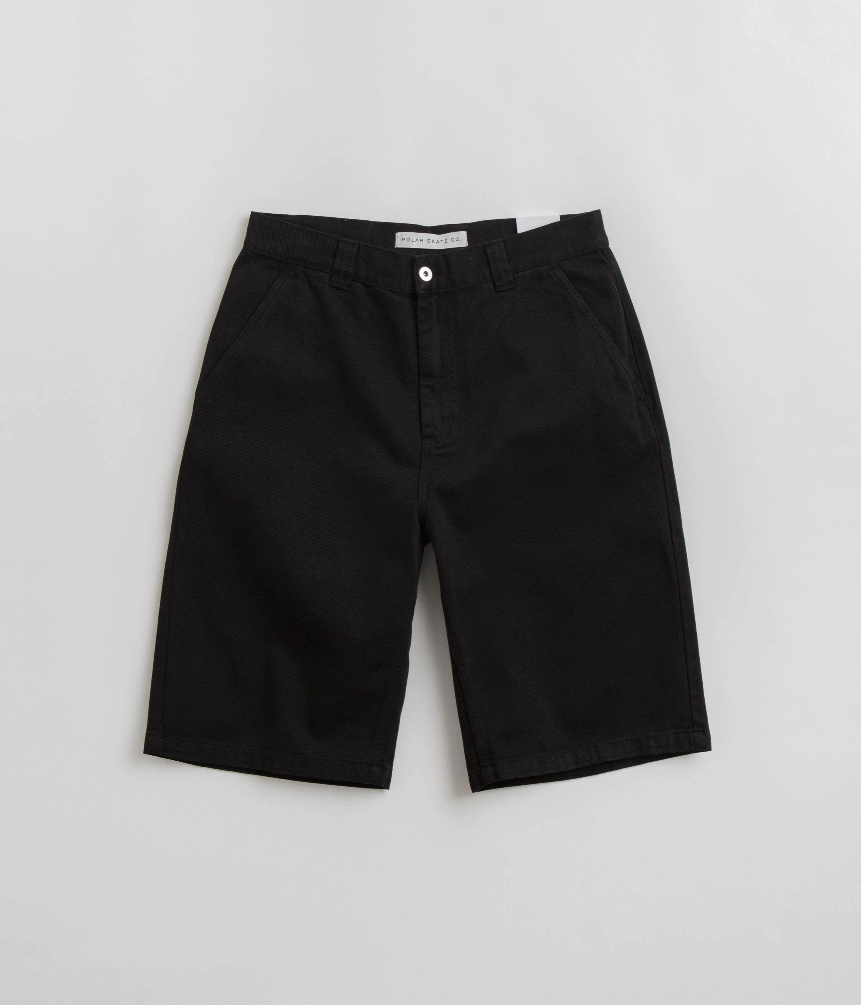 Polar 44 Twill Shorts - Black LightweightFabric Zero Irritation Tags