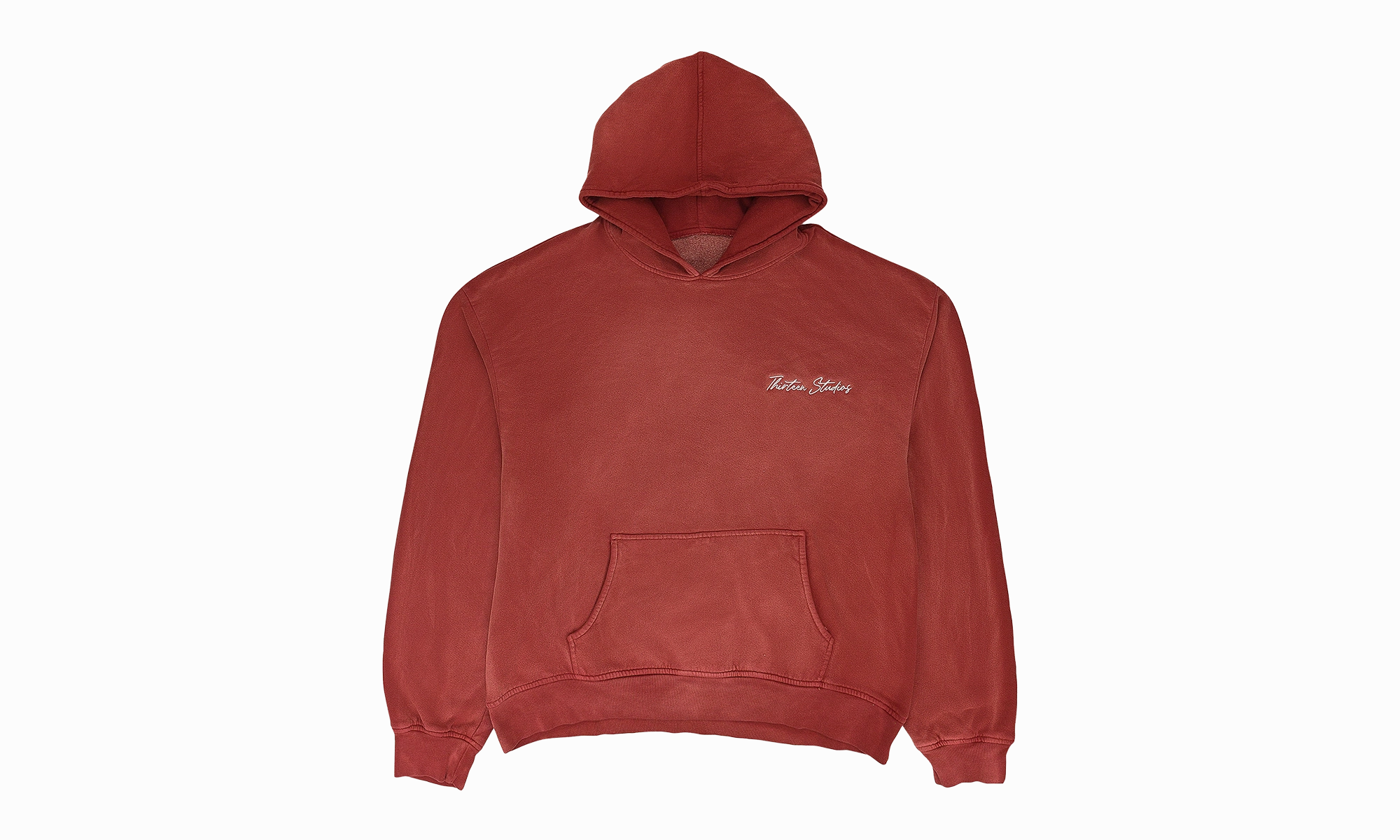 FADED HOODIE "Red"