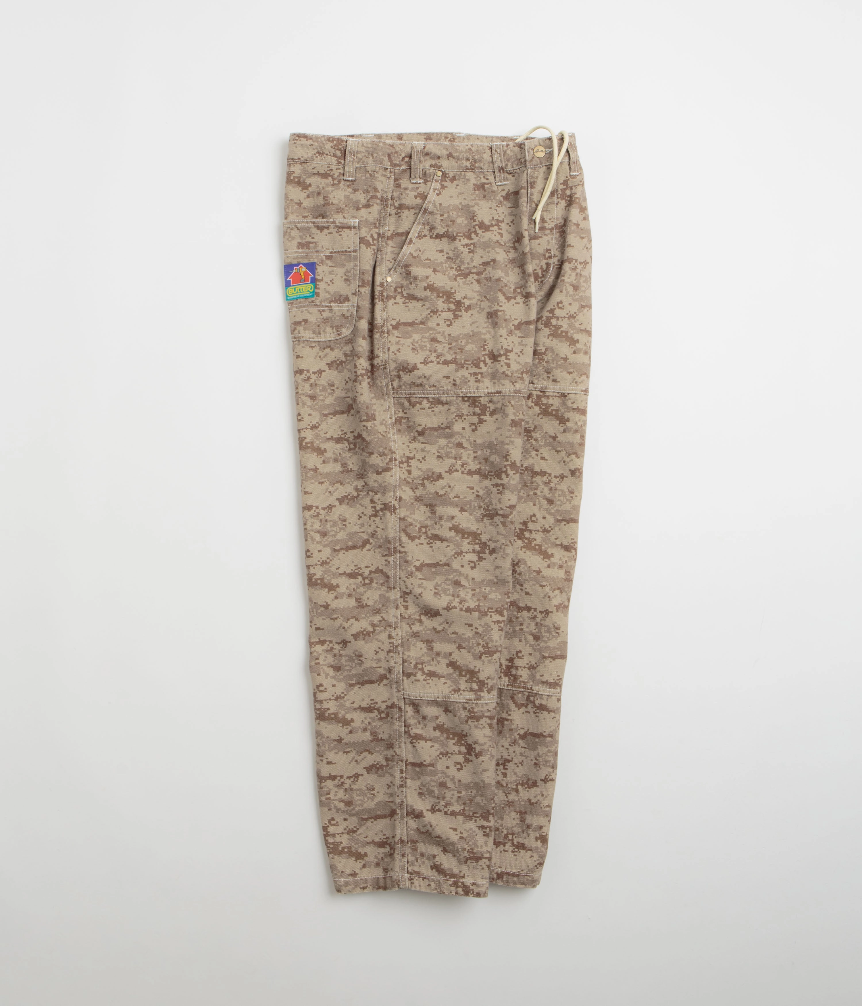 Butter Goods Work Pants - Digital Camo Trendy Style Reinforced Pockets