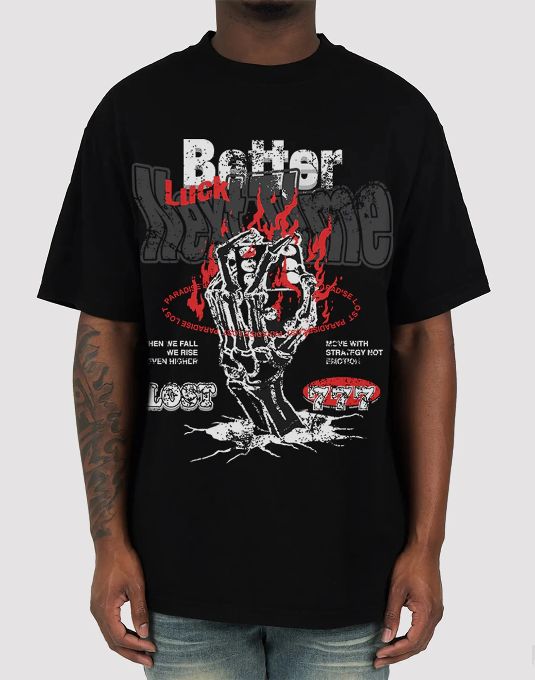 Hotel Style NonChafe Paradise Lost Receptive Tee